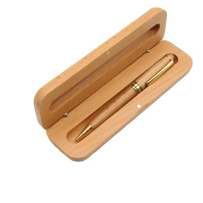 China Promotional Wooden Pen Bamboo Pen High Quality Luxury Gift Pen Set Customize Engraved Logo With Wooden Box for sale