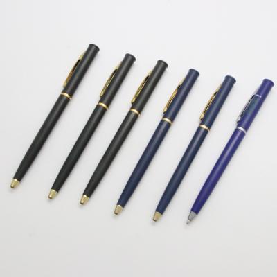 China Promotional Pen Pens with Logo Black Promotional Plastic Ballpoint Pen Promotional Writing Customer Custom Logo Blue Black 100 Piece JUNRONG for sale