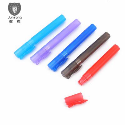 China Logistics Packaging 10ml Sprayer Pen For Sale OEM Supplier PP Perfume Hot Stamping Sprayer Bottle 8ml JR, 10ml Logistics Packaging Cap With Brush for sale