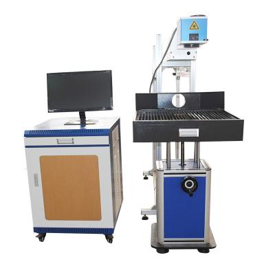 China Manufacturer Supply High Standard CO2 100w Eco-friendly Large Air-cooled Laser Marking Machine For Sale for sale