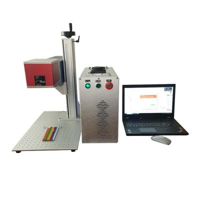 China Air Cooled Slit RF CO2 Laser Marking Machine 30w 35w 60w For Wood /leather/nonmetal for sale