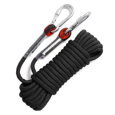 China Professional Customized Durable Climbing Rope Safety Rope Dynamic Climbing Rope 6Mm 8Mm 9Mm 10Mm 12Mm 16Mm 64Ft for sale