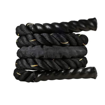 China Durable Improve Heavy Strength Muscle Power Training 9.8Ft Workout Exercise 3Lb Workout Jump Rope Weighted Battle Building Ropes for sale