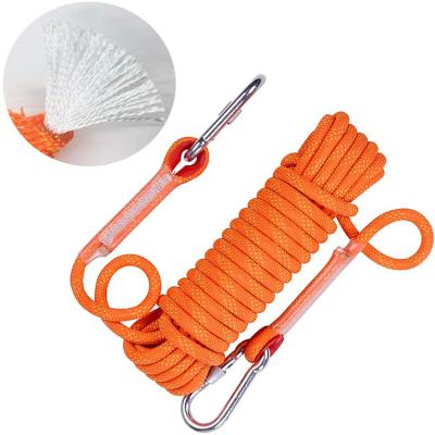 China Wholesale Price 6Mm 8Mm 9Mm 10Mm 12Mm Polyester Safety Rope Durable High Strength Mountaineering Rope 16Mm From Factory Manufacturer for sale