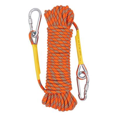 China Factory Direct Sales 98ft 165ft 246ft Durable Ice Escape Rope Static Climbing Equipment Fire Rescue Parachute Rope Climbing Rope for sale