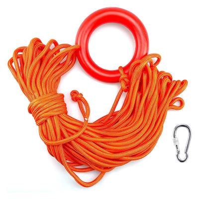 China Durable Professional Floating Polypropylene 16Mm Marine Safety Lifebuoy Buoyant Rope Reflective 8Mm 10Mm 12Mm Water Rescue Safety Rope for sale