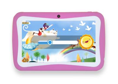 Cina Supporto educativo MP3 WMA OGG di Custoimzed UI delle compresse di androide dei bambini rosa di Allwinner 23 in vendita