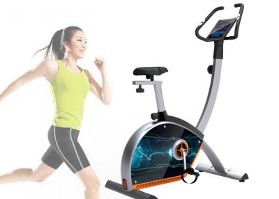 China Smooth Controlling​ Smart Exercise Bike Quad Core With Replaceable Tablet for sale