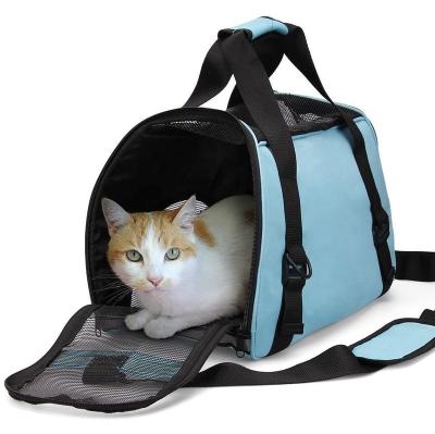 China Foldable Breathable Travel Carrier Dog Cat Pet Basket Sustainable Care Bag for sale