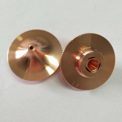 China Hotels Laser Cutting Nozzle For Precitec Laser Nozzles Single / Double Laser Nozzles for sale