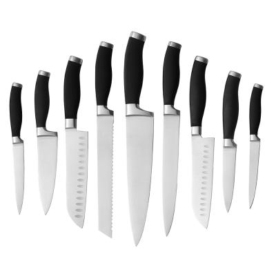 China Viable Professional Custom Knife Set 3Cr13 Blade Kitchen Chef Knife Set for sale