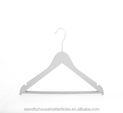 China SHOW rubber coated plastic hanger like wood for cabinet for sale