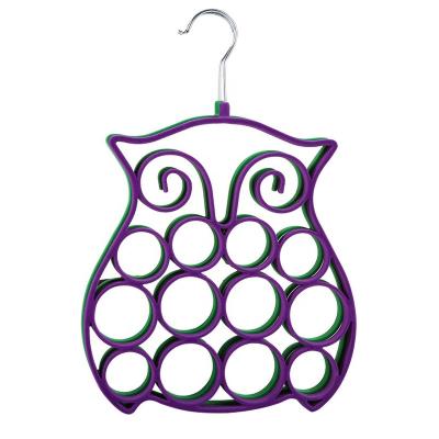 China Multifunctional Coscot Supplier Factory - Sell Owl Shape Flocked Scarf Hanger for sale