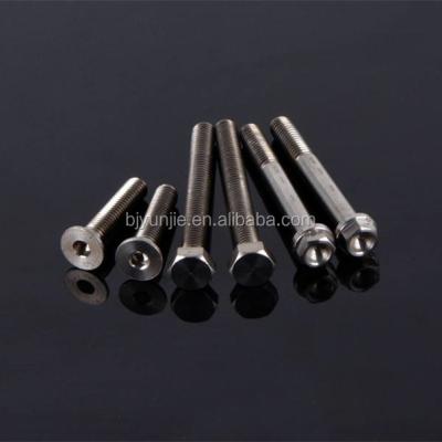 China Cusomized 4.51g/cm3 Capacity Anti-Corrosion Grade Gr1 Gr2 Gr3 Gr4 Gr5 Gr7 Gr9 Gr11 Gr12 Titanium Screw for sale