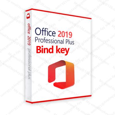 China 100% online computing license key soft digitaloffice 2019 professional plus retail online ms bind key fice 2019 bind key 20219 plus bind key pro for sale