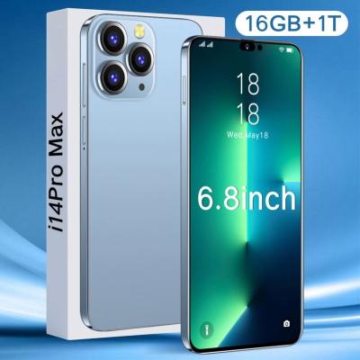 China Original Game 2022 PHONE 14 PRO MAX 16GB+512GB 6.7 Inch Full Display Android Cell Phone 12.0 I14 PRO MAX Cell Phone Smartphone for sale