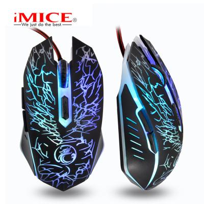 China Finger iMICE X5 Wired Competitive Gaming Mouse 3600DPI LED for sale