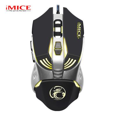 China Gaming iMice Gaming Mouse Wired 3200 Dpi Ergonomic Gaming USB Computer Mice 7 Buttons Wholesale for sale