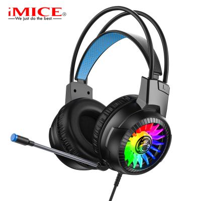 China Headset Ready To Ship - IMICE Factory HD-480 Gamer Headset With Microphone RGB Led Backlight 7.1 Surround - Sound Gaming Headphones for sale