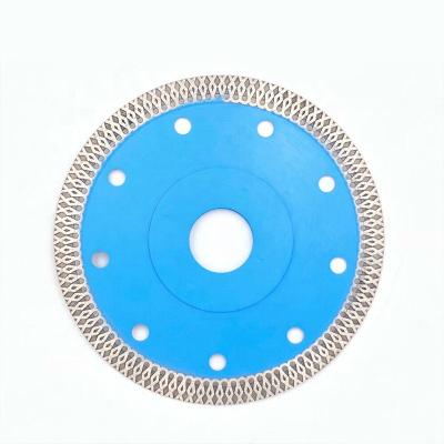 China Granite LARIX Marble Diamond Hot-Pressed Fine Stone / Wave Saw Blade For Marble for sale