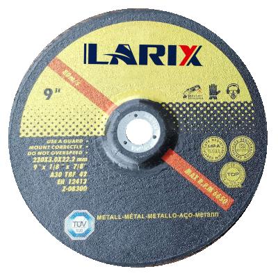 China LARIX Metal Polishing 4 Inch Abrasive Cut Off Wheel For Metal for sale