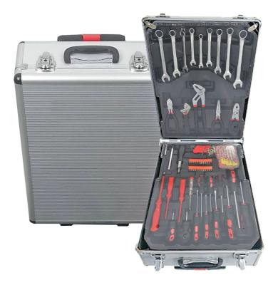 China Meet all kinds of maintenance requirements. LARIX 186PCS Complete Tool Kit Mechanics Pull Out Screwdriver Socket with Trolley Case, Auto Home Repair Kit for sale