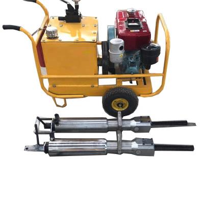 China Electric Diesel Stone Splitter Machine 450-650mm Depth Hydraulic Rock Splitter for sale