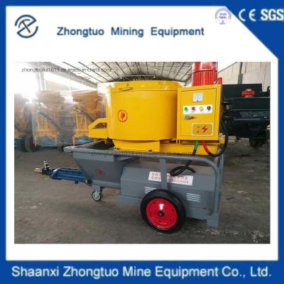 China High Pressure Concrete Mixer Cement Mortar Mixing Spraying Machine Concrete Pump for sale