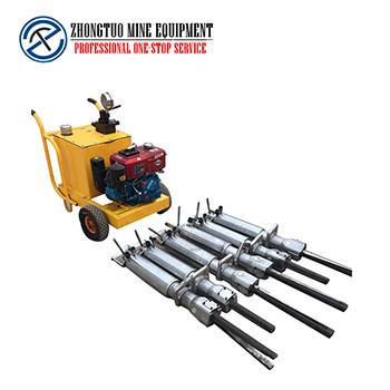 China ZT-450 Hydraulic Rock Splitter and Power Units Rock Splitter Machine For  Rock Breaking Like Darda Splitter for sale