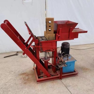 China Manual Clay Brick Making Machine Diesel Hydraulic Burn-Free Hollow Brick Making Machine for sale