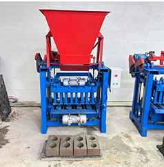 China Economical and practical cement brick making machine, small burn-free hollow brick machine for sale