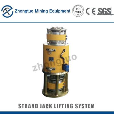 China High Tonnage 50-600 Tons Strand Hydraulic Cylinder Jack For Lifting for sale