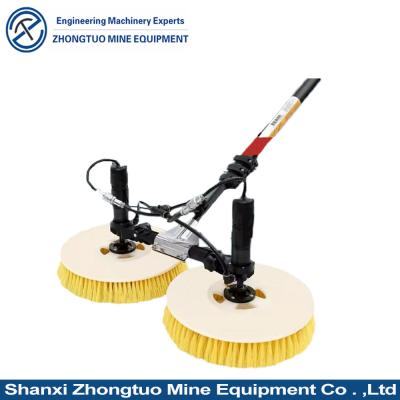 China Solar Panel Cleaning Rotating Brush Double-Head Solar Panel Cleaning Robot Equipment for sale