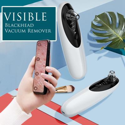 China Electric Acne Treatment Factory Price Blackhead Remover Visible Vacuum With Camera for sale