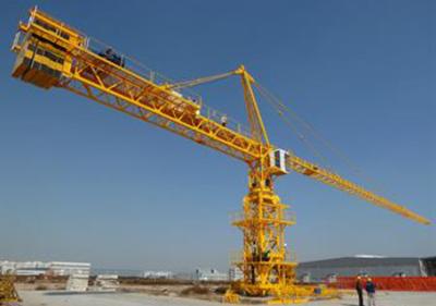 China QTZ80 6010  Tower Crane jib length can be customized,with additional remote control device for sale