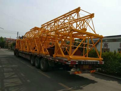 China Self Erecting Hammer Head Tower Crane 10 ton 65 m Boom Building for sale