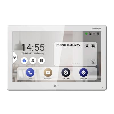 China 10 Inch Touch Screen Android Monitor Station DS-KH9510-WTE1 Hik POE WIFI DS-KH9510-WTE1 Indoor Video Intercom for sale