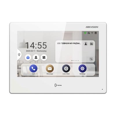 China 7 Inch Android System Villa Indoor Home Apartment Colorful WIFI IP Video Intercom 7 Station DS-KH9310-WTE1Samrt DS-KH9310-WTE1Samrt for sale