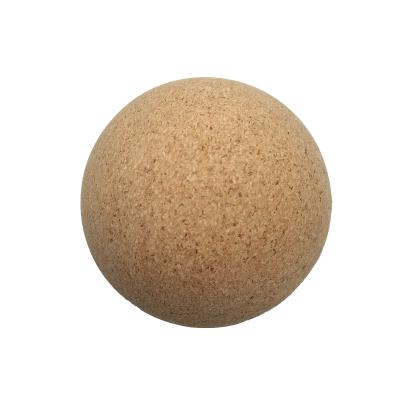 China Saving Hot Selling Gym Supplies Cute Casual Simple Fitness Cork Massage Ball CX-MI2010 for sale