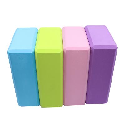 China Soft Economy And Simple Wholesale Elastic Gym Supplies Color Eva Yoga Blocks CX-EM6001 for sale