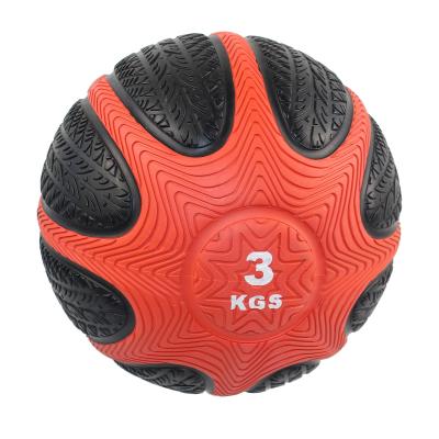 China Low Price Rubber Fitness Guarantee Quality Rubber Weighted Power Training Medicine Balls for sale