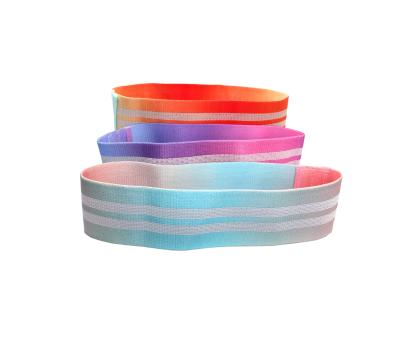 China Wholesale Polyester Cotton+Latex Saving Gym Supplies Yoga Stretch Latex Sport Single Effective Loop Tape for sale