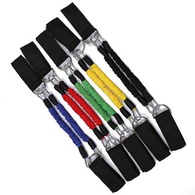 China TPR or Latex Ankle Speed ​​Agility Training Program Power Workout Leg Tube Resistance Training Bands for sale