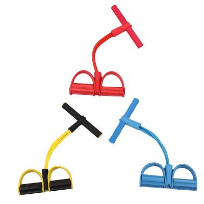 China Hot Selling Fitness 4 Tube Band Resistance Band Multifunctional Sit Up Pull Up for sale