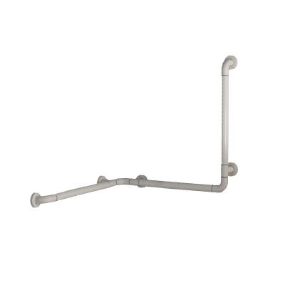 China Shower Bar Bathroom Modern L Shaped Armrest Safety Squat Handle On Wall Rail Aid Armrest Barrier Free Handrail Accessible Handrail for sale