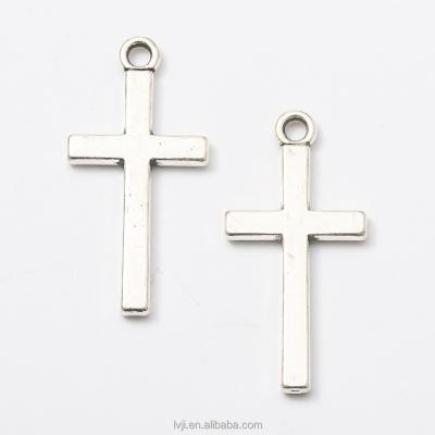 China Fashionable Mini Metal Crucifix Alloy Cross Pendant And Charm For Jewelry Necklace for sale