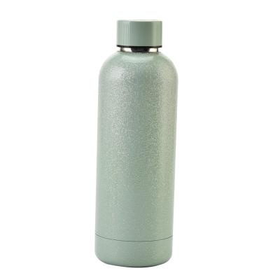 China Sustainable Double Wall Thermal Vacuum Flask Insulated Outdoor Sports Drink Cola Shaped 18/8 Stainless Steel Water Bottles With Custom Logo for sale