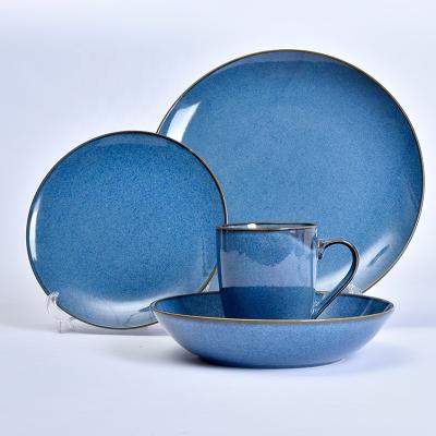 China Sustainable Wholesale Cheap Hotel Use Dinnerware Sets Modern Style Ceramics Dinner Sets Dinnerware Set for sale