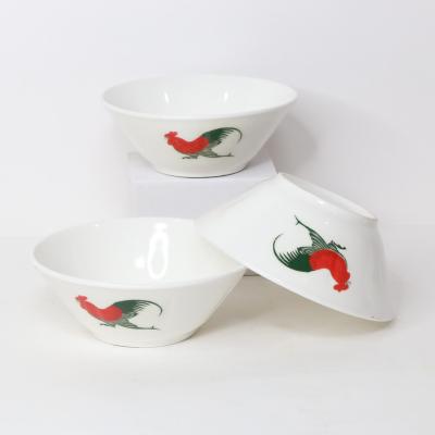 China Southeast Asia Disposable hot sale bowl, 6.5 inch chicken bowl with good quality, cheap rooster chicken bowl for restaurant for sale