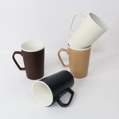 China Sublimation Mugs Viable Ceramic White Coffee Mug for sale